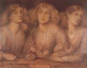 Dante Gabriel Rossetti Rosa Triplex Spain oil painting artist